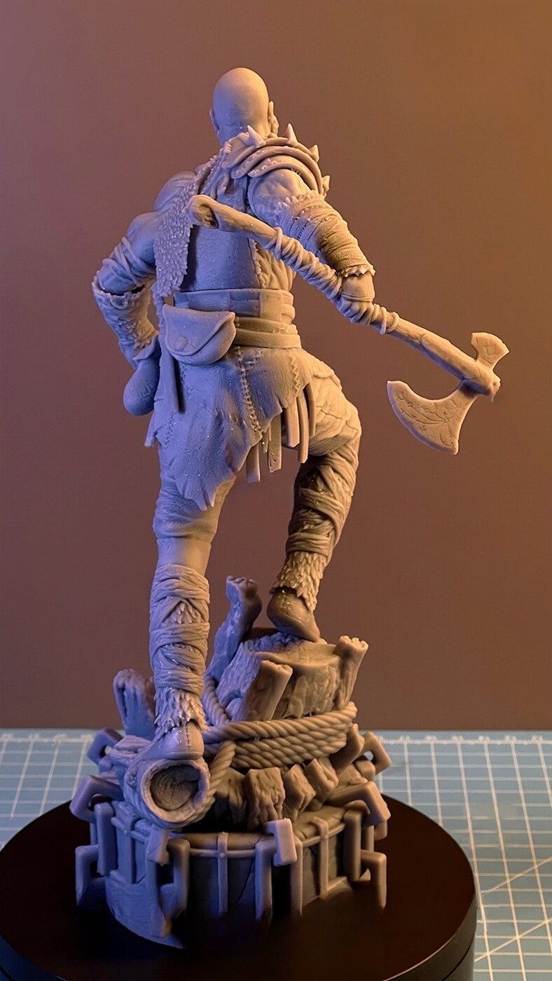 1251 Kratos - God Of War - STL 3D Print Files