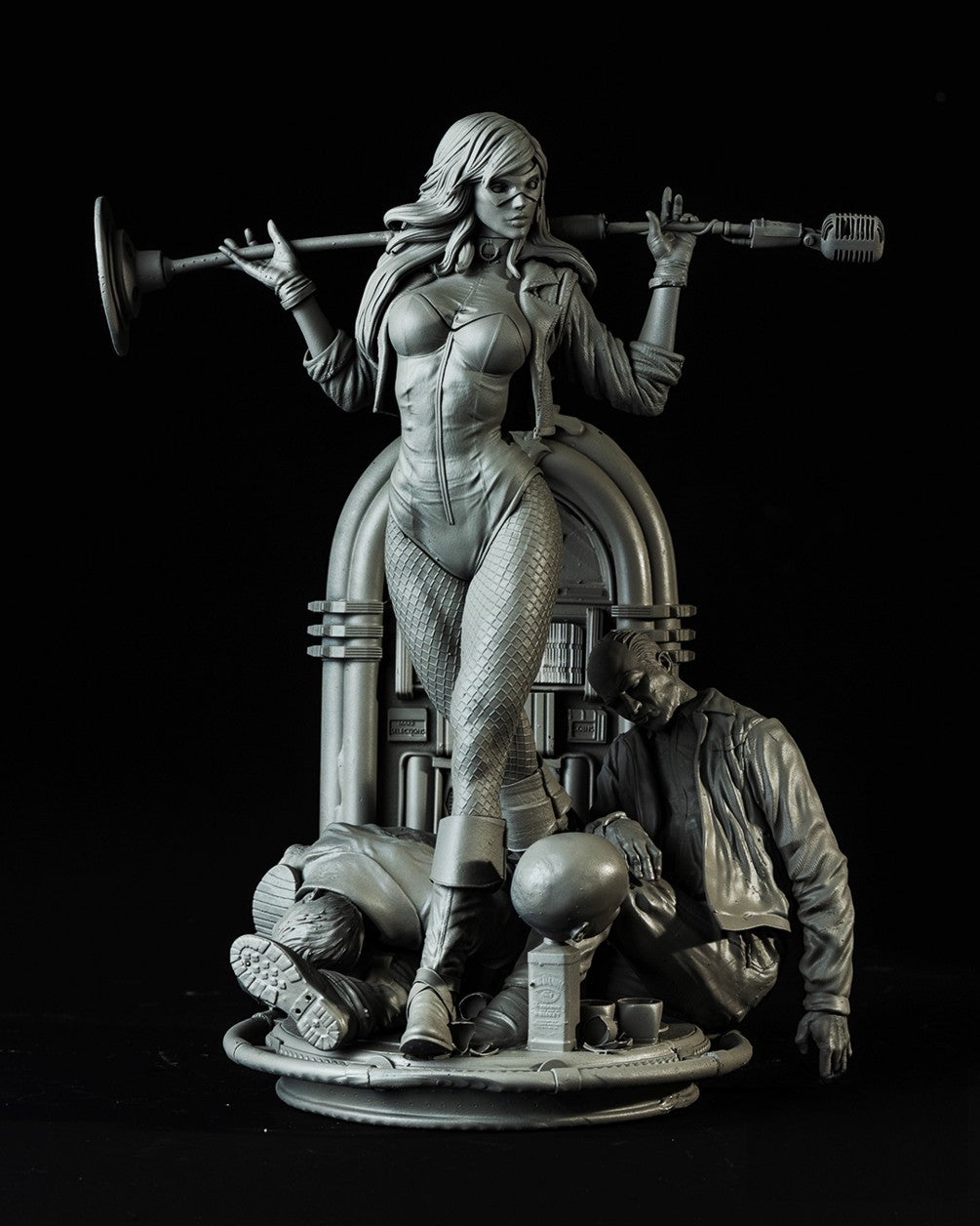 1446 Black Canary - DC Comics - STL 3D Print Files