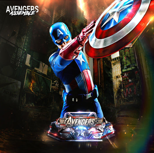 Captain America Avengers 2012 - STL 3D Print Files