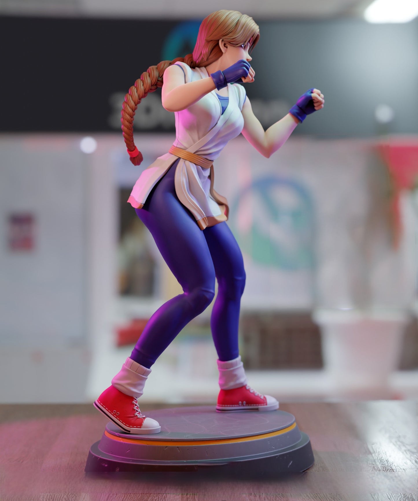 Yuri - The King of Fighters - STL 3D Print Files