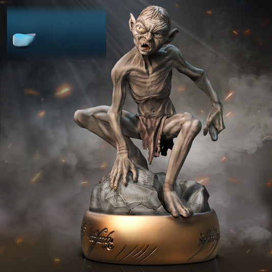 Gollum - The Lord of the Rings - STL 3D Print Files