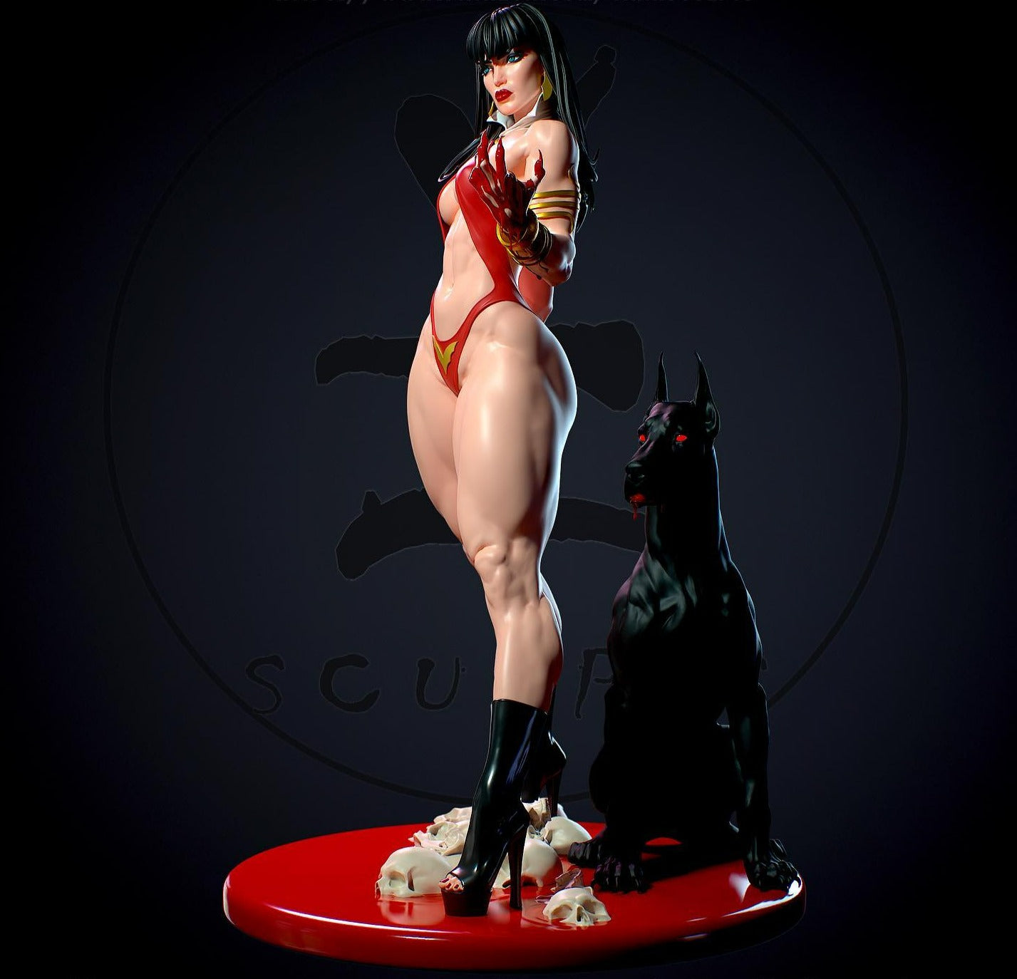 1410 Vampirella NSFW - STL 3D Print Files