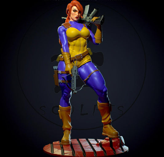 Scarlett NSFW - G.I. Joe - STL 3D Print Files