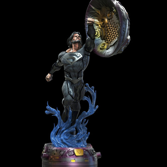 Superman Black Suit - DC Comics - STL 3D Print Files