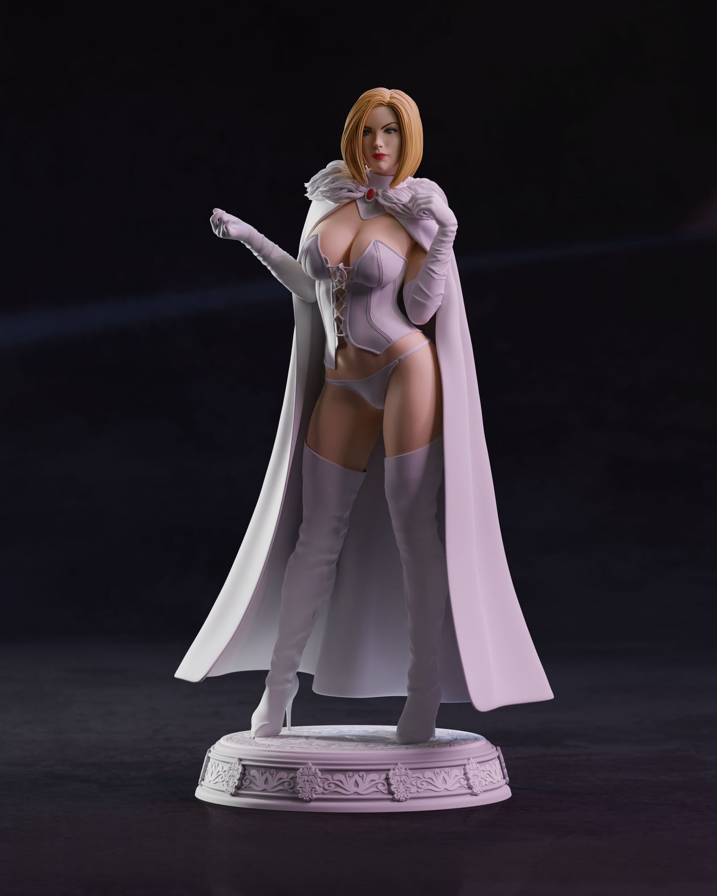 Emma Frost NSFW - X-men - STL - 3d Print Files