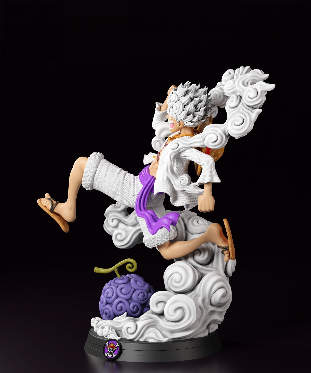 1608 Luffy Gear 5 - One Piece - STL 3D Print Files