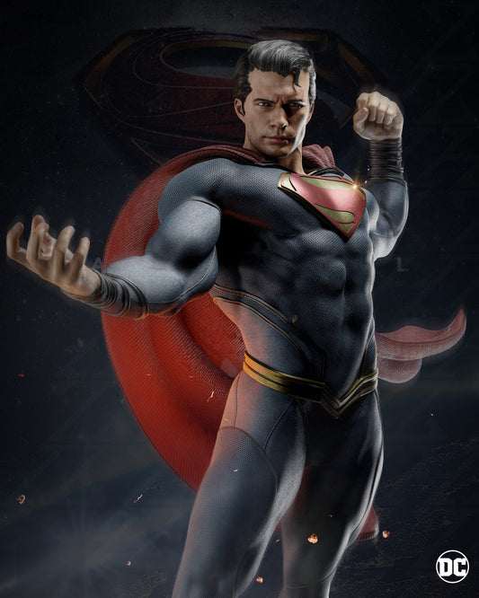 1619 Superman - DC Comics - STL 3D Print Files