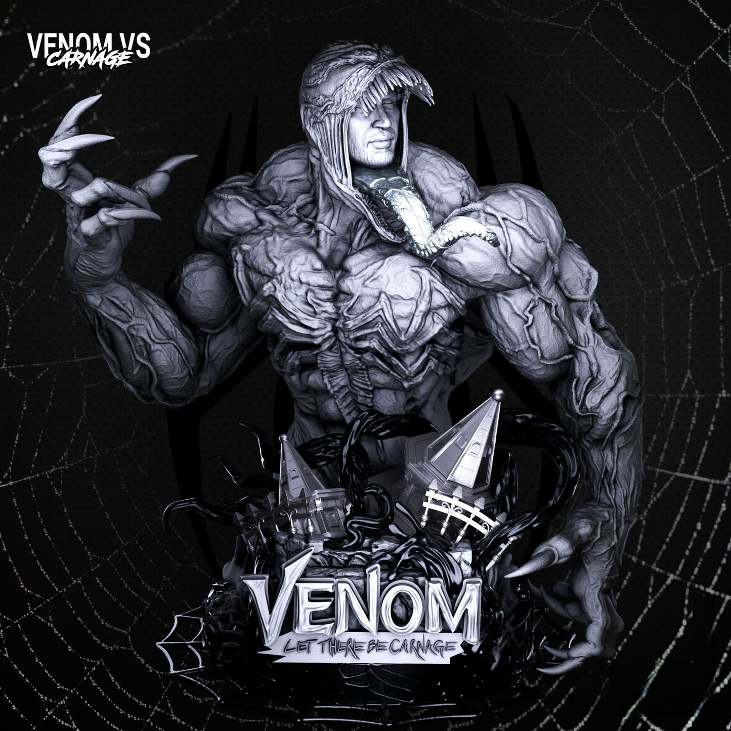 Venom - Carnage - STL 3D Print Files