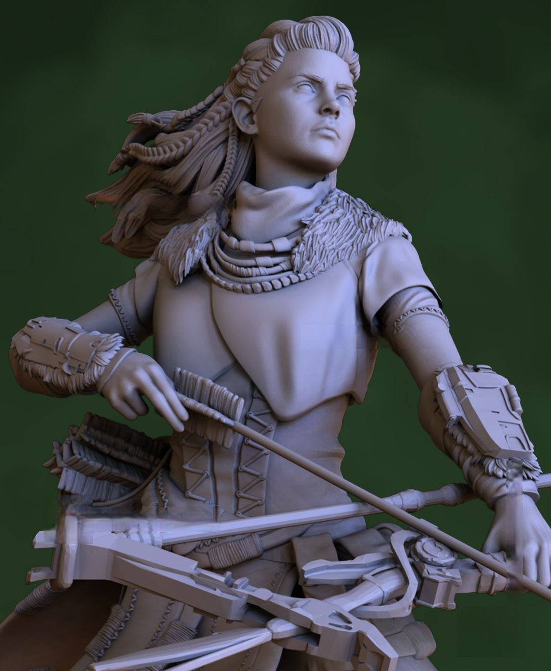 2016 Aloy - Horizon Zero Dawn - STL 3D Print Files