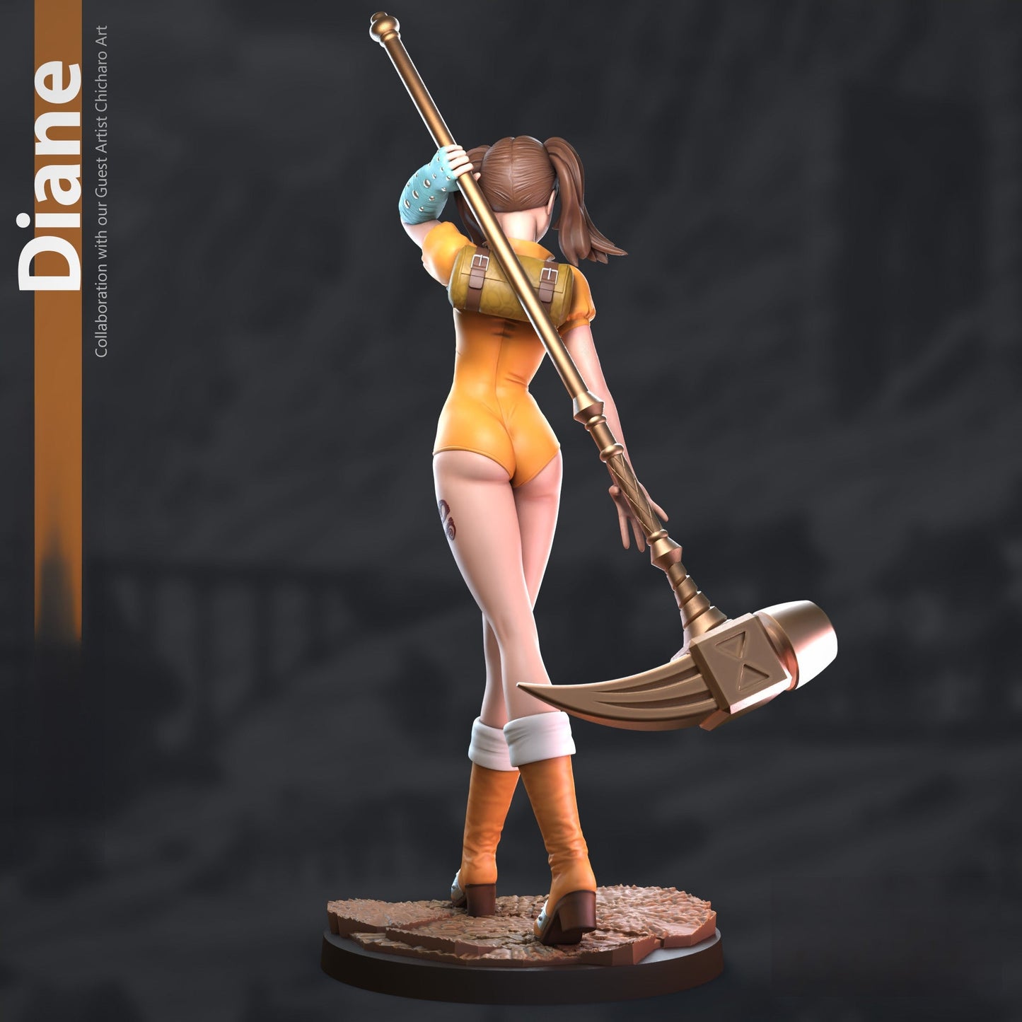 Diane NSFW - Seven Deadly Sins - STL 3D Print Files