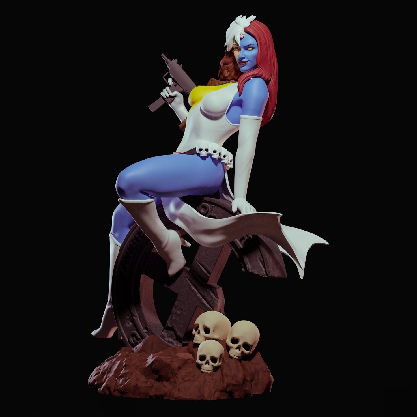 Mystique to Rogue - X-MEN  - STL 3D Print Files