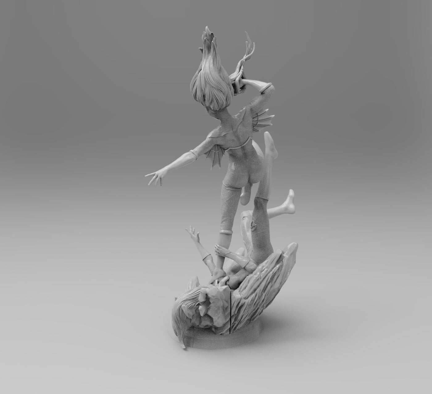 Spider Woman vs Skrull - Marvel Comics - STL 3D Print Files