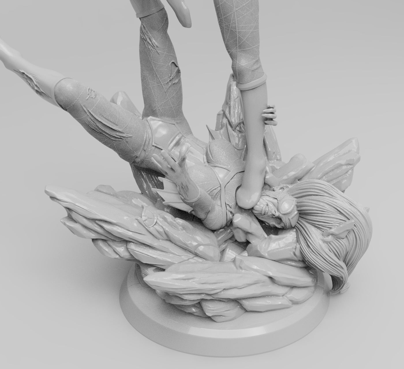 Spider Woman vs Skrull - Marvel Comics - STL 3D Print Files