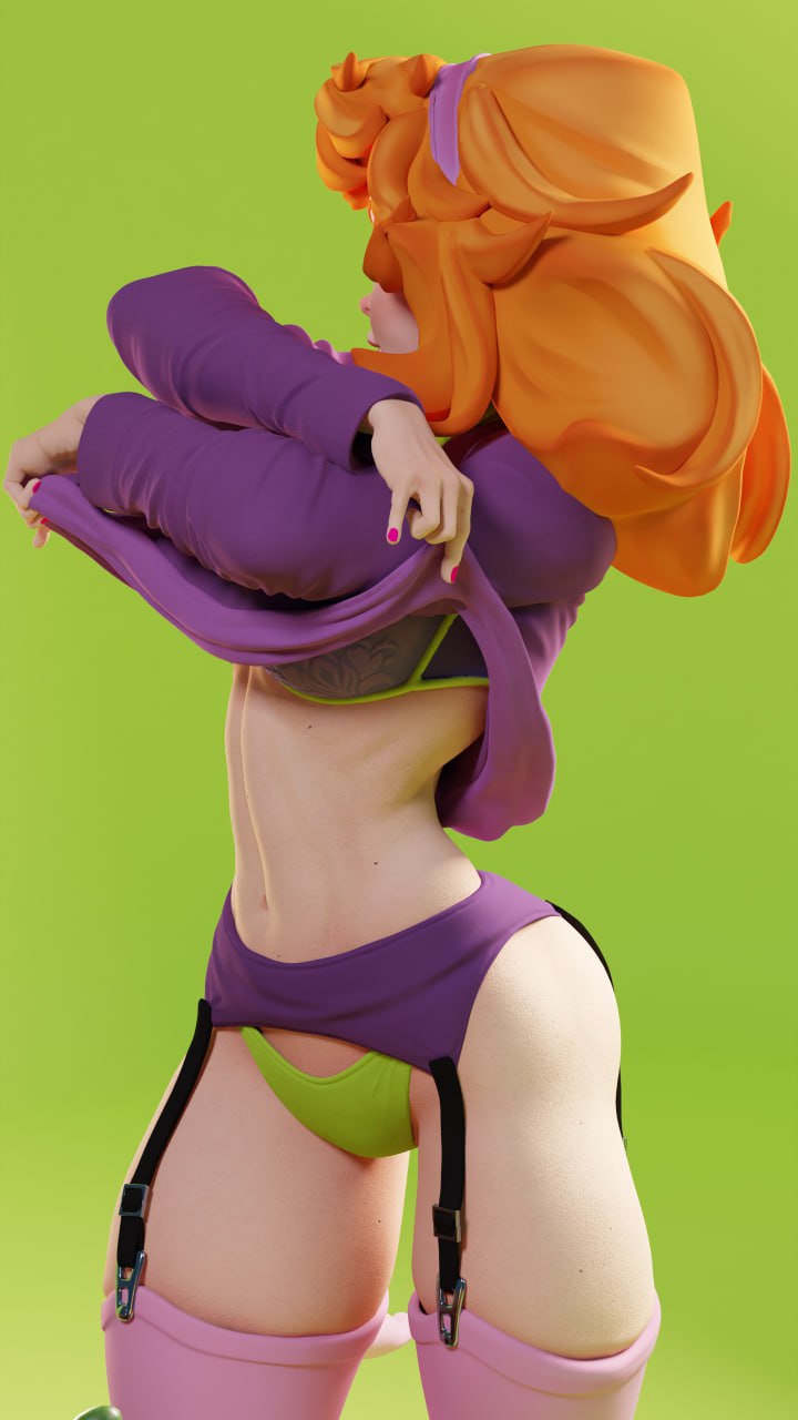 Daphne Blake - Scooby Doo - STL 3D Print Files