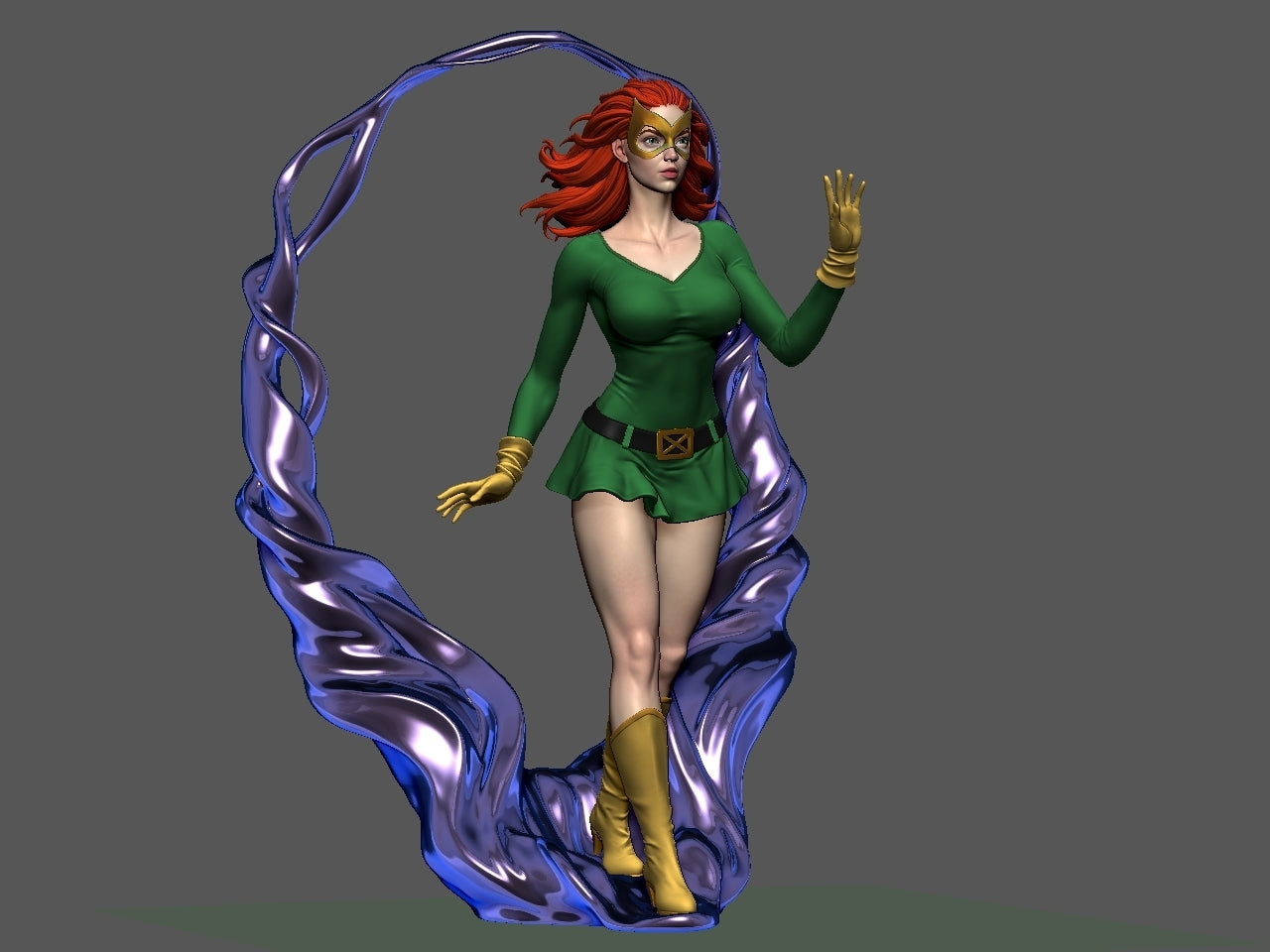 1394 Jean Grey NSFW - X-men - STL 3D Print Files