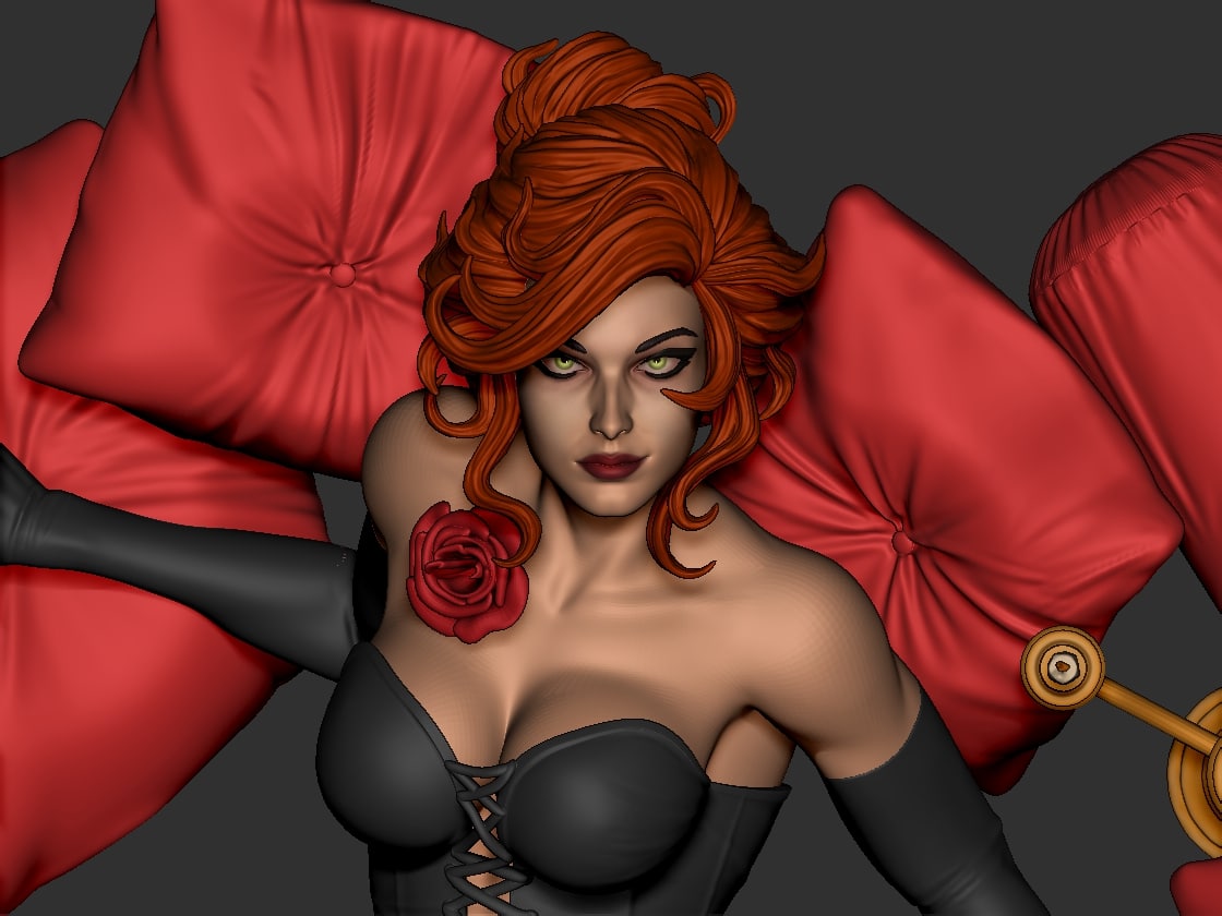 Jean Grey NSFW - Black Queen - STL 3D Print Files