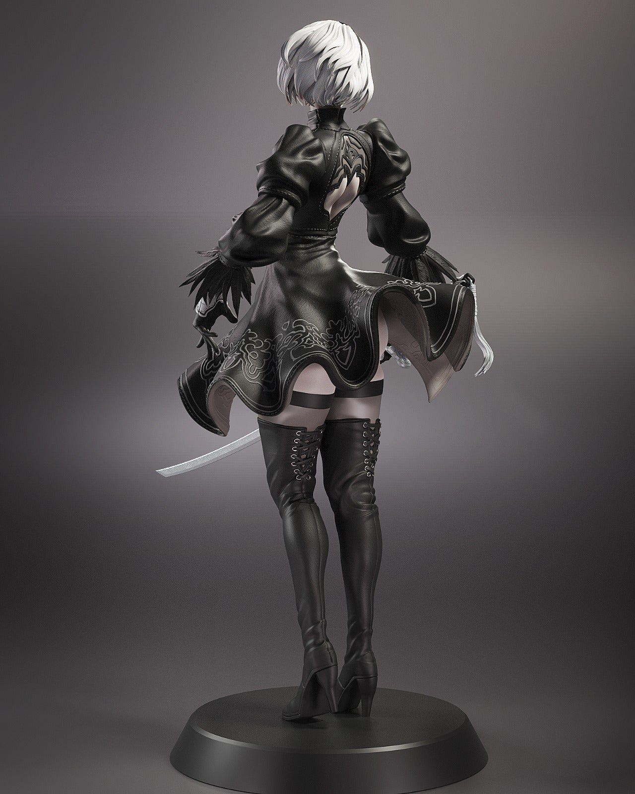 1289 2B - NIER AUTOMATA - STL 3D Print Files