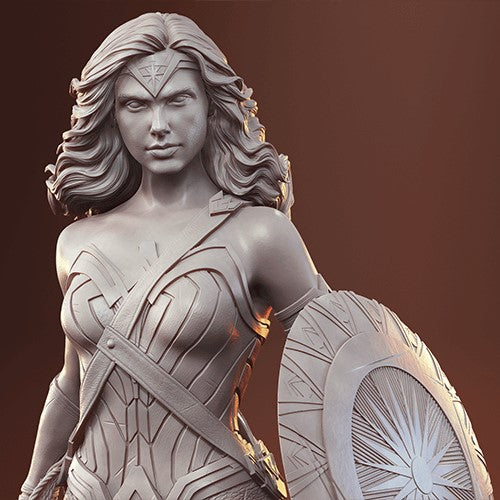 1402 Wonder Woman Gal Gadot - STL 3D Print Files