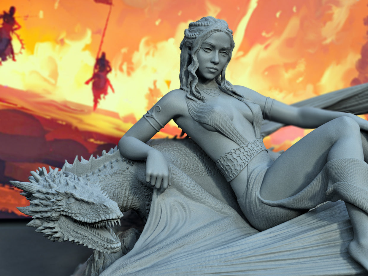 Daenerys Targaryen NSFW - Game of Thrones - STL 3D Print Files