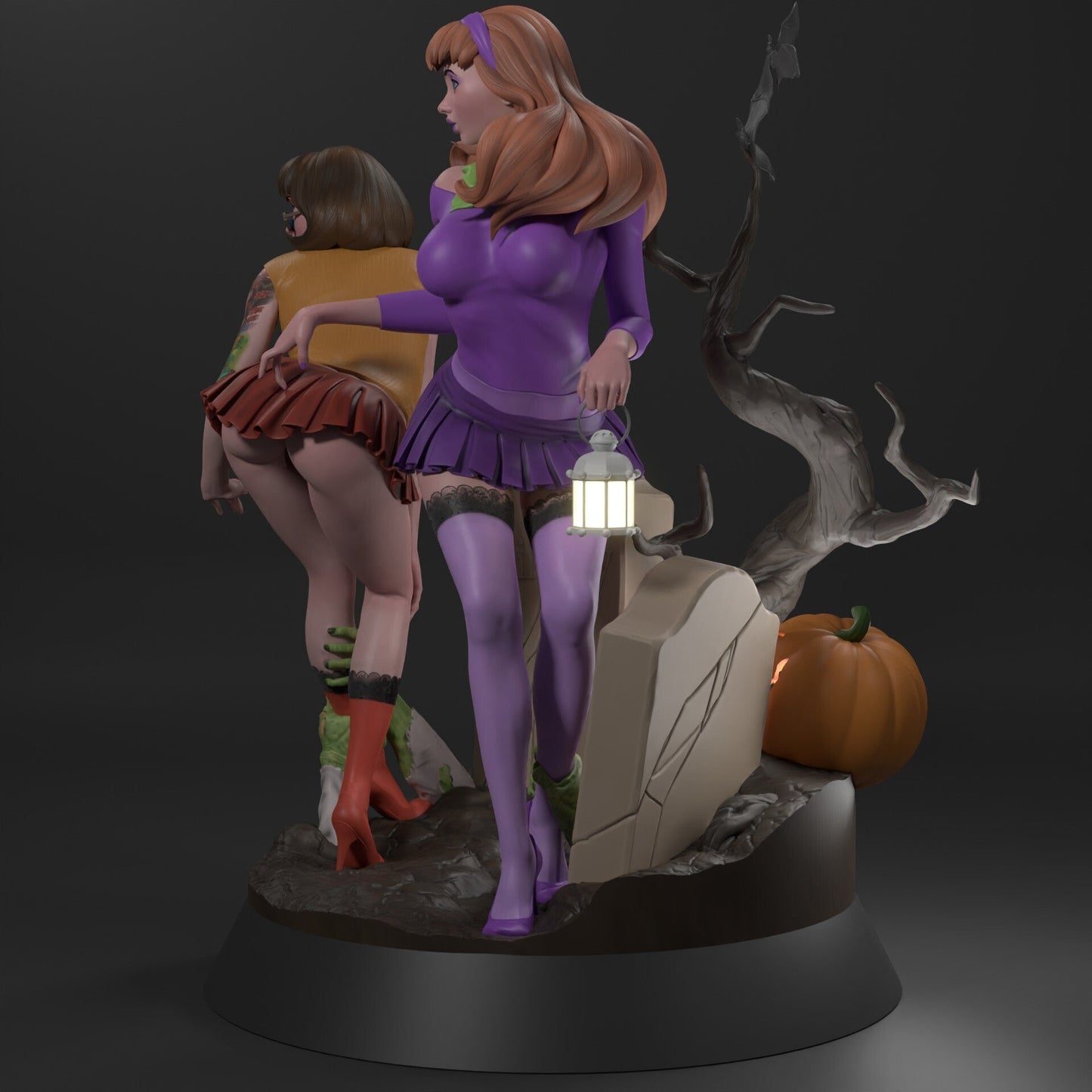 Daphne and Velma NSFW - Scooby-Doo  - STL 3D Print Files