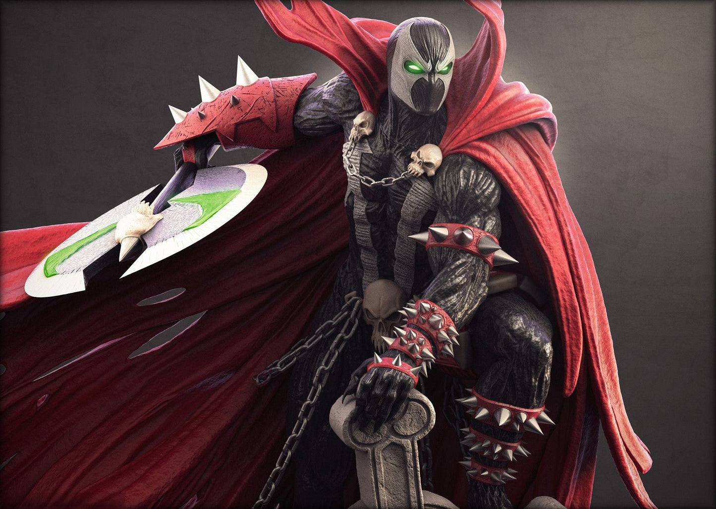 Spawn - Al Simmons  - STL 3D Print Files