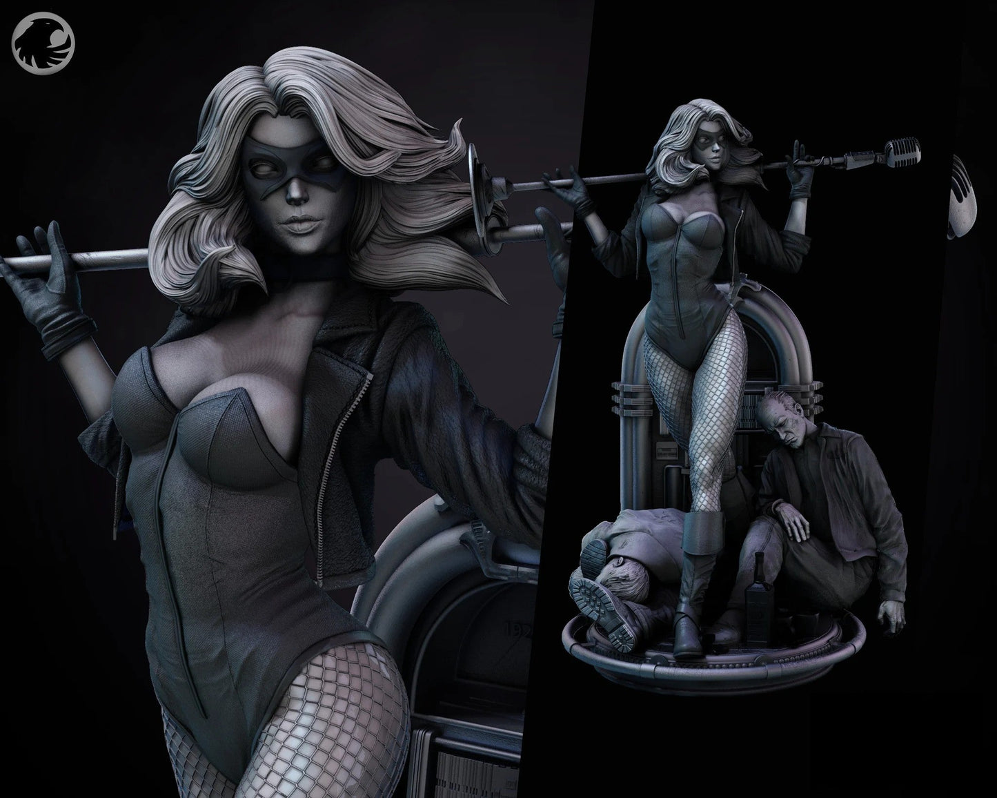 1446 Black Canary - DC Comics - STL 3D Print Files