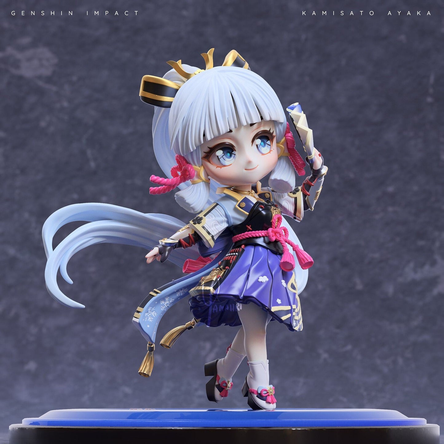 Chibi Kamisato Ayaka - Genshin Impact - STL 3D Print Files