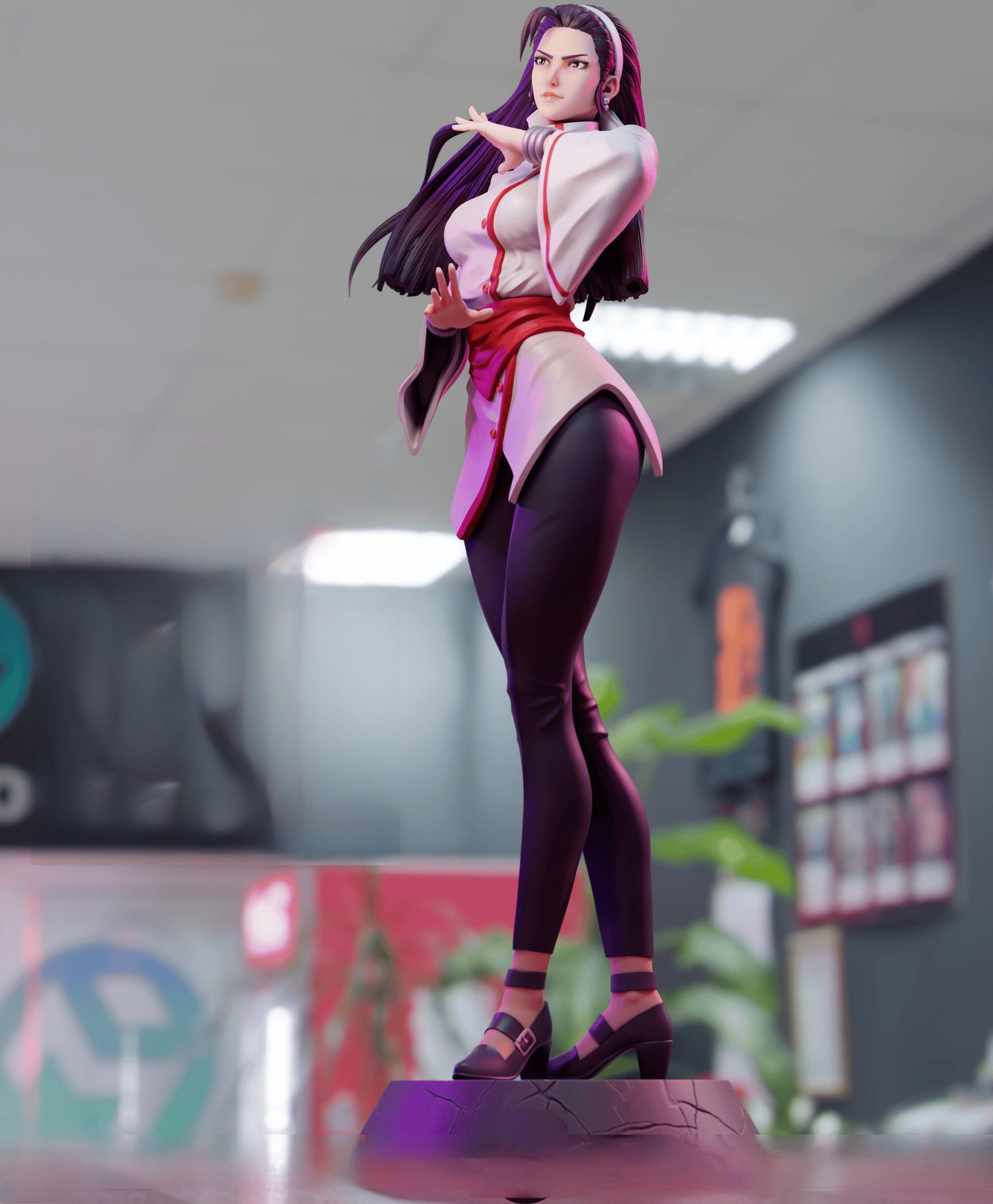 Chizuru Kagura - The King of Fighters - STL 3D Print Files