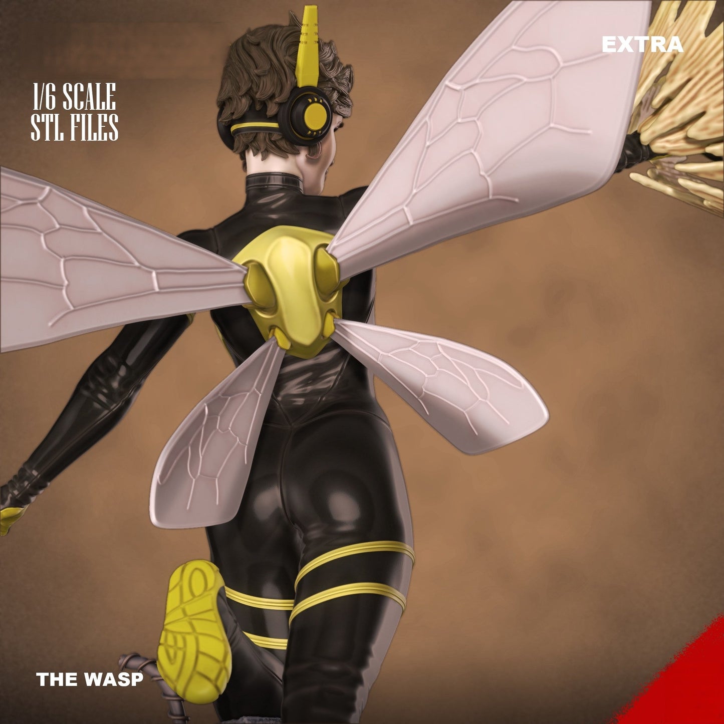 The Wasp - Marvel Comics - STL 3D Print Files