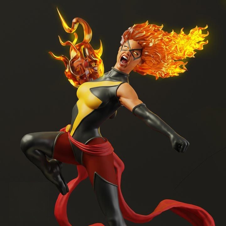 Miss Marvel - STL 3D Print Files