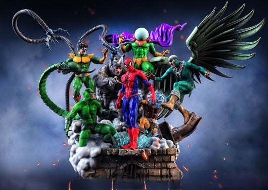 Sinister Six Diorama - Spider-Man - STL 3D Print Files