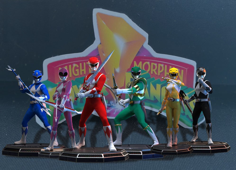Mighty Morphin Power Rangers - STL 3D Print Files – My Stl