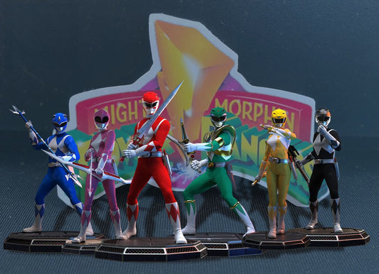 Mighty Morphin Power Rangers  - STL 3D Print Files