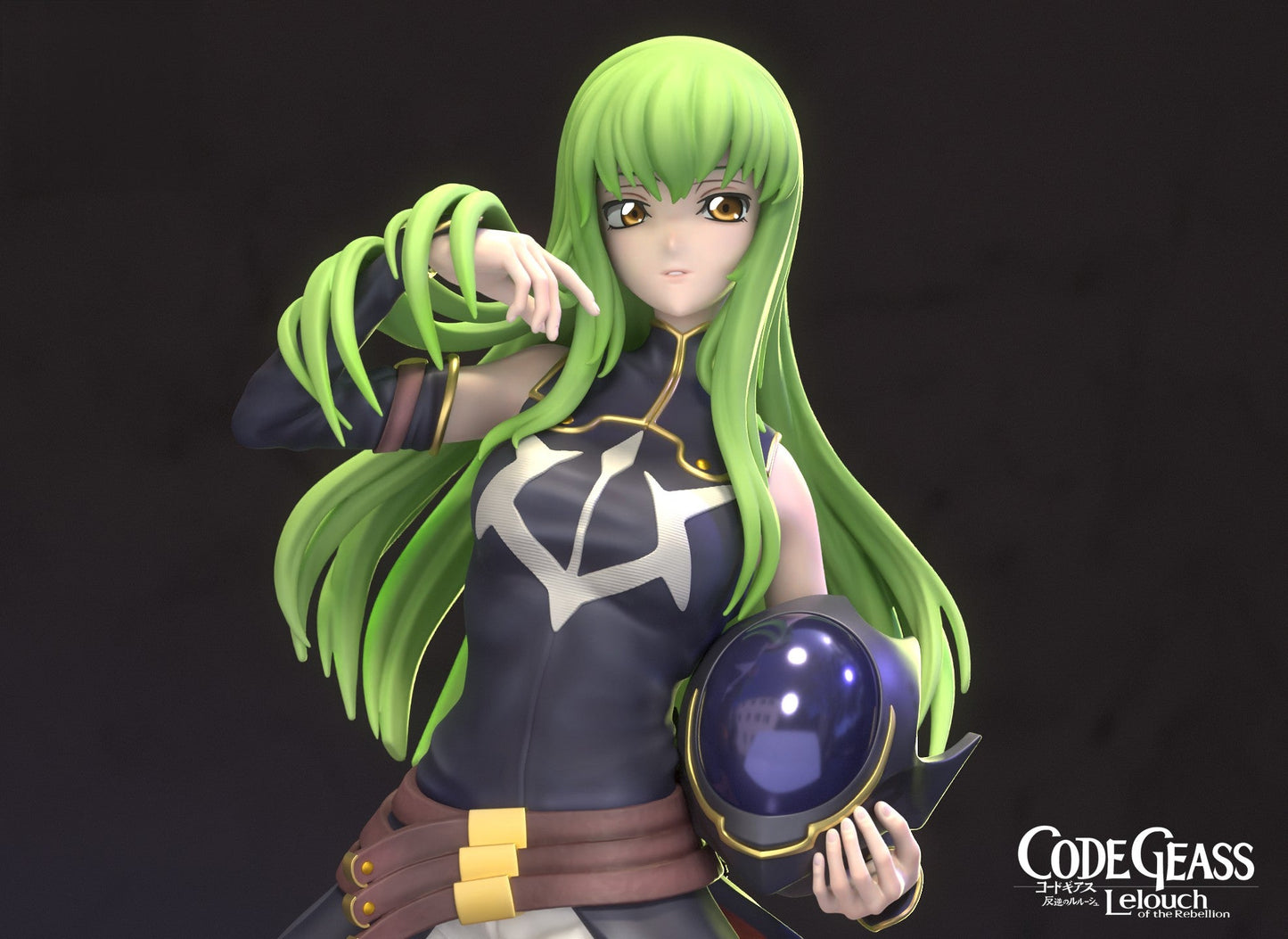 C.C. - Code Geass  - STL 3D Print Files