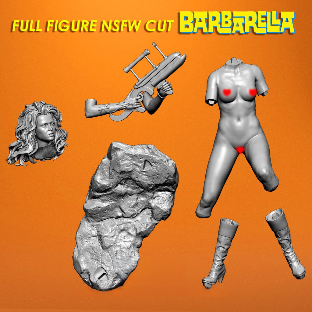 Barbarella NSFW - STL 3D Print Files