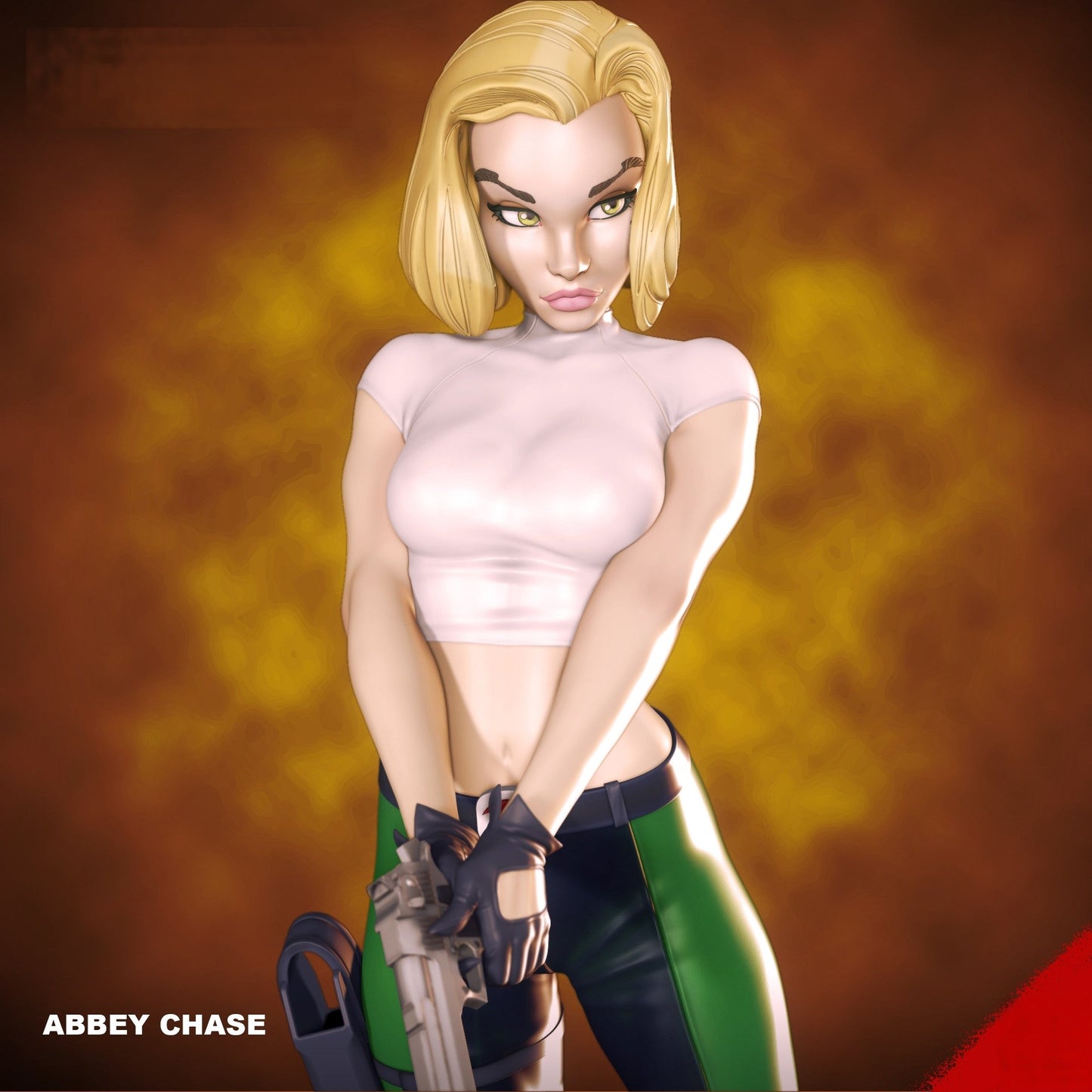 Abbey Chase - Danger Girl - STL 3D Print Files