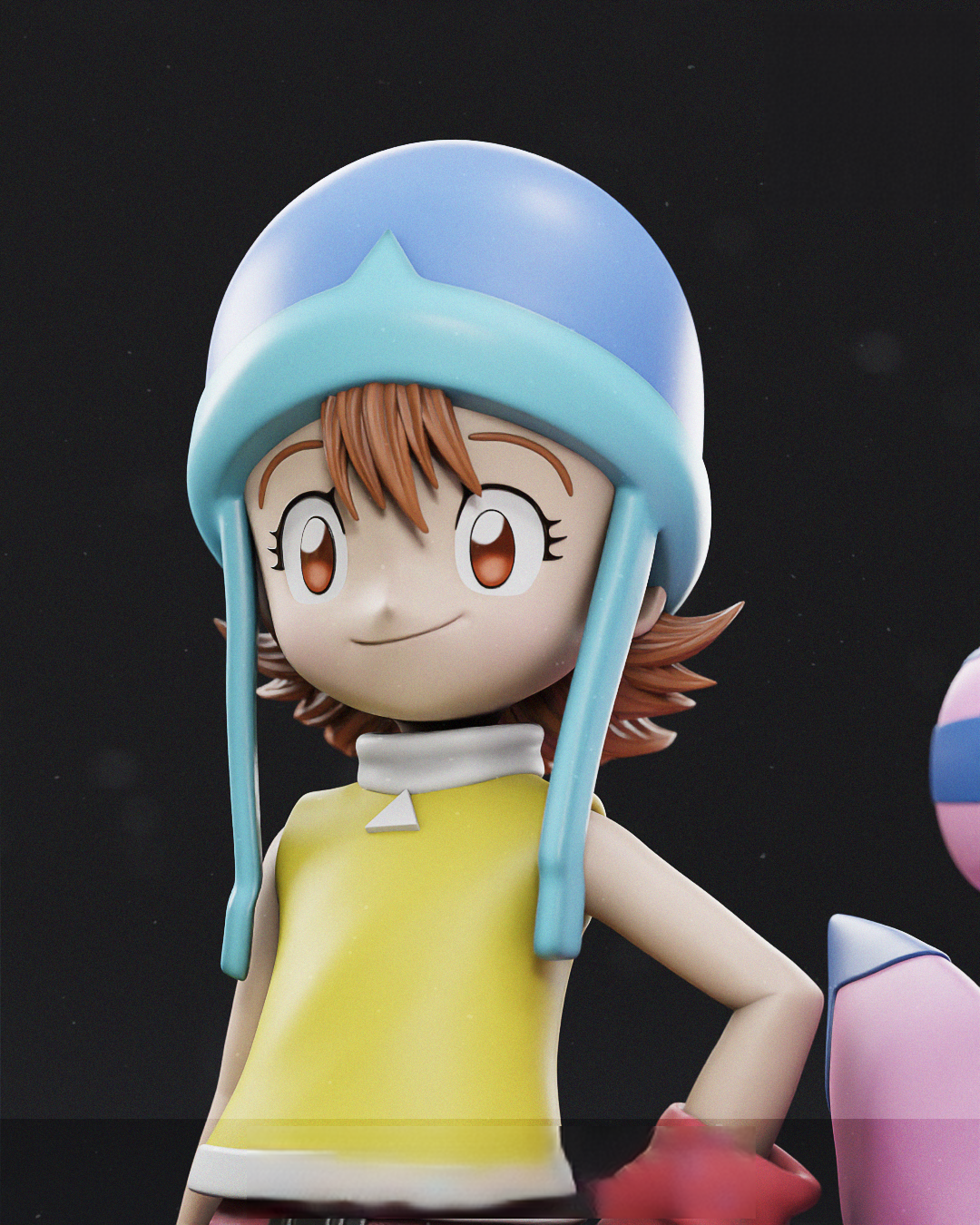 Takenouchi Sora And Piyomon - Digimon - STL 3D Print Files