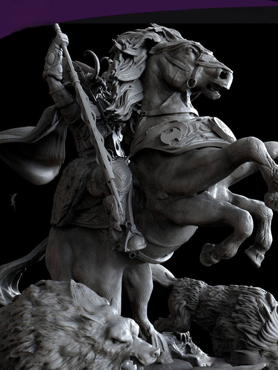 Odin and Sleipnir  - STL 3D Print Files