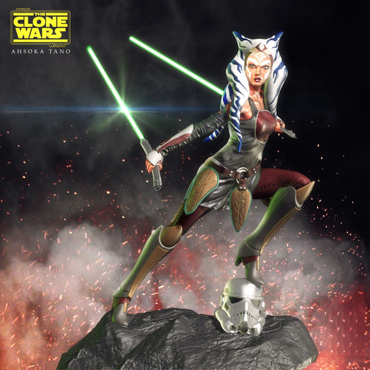 1850 Ahsoka Tano - The Clone Wars - Star Wars - STL 3D Print Files