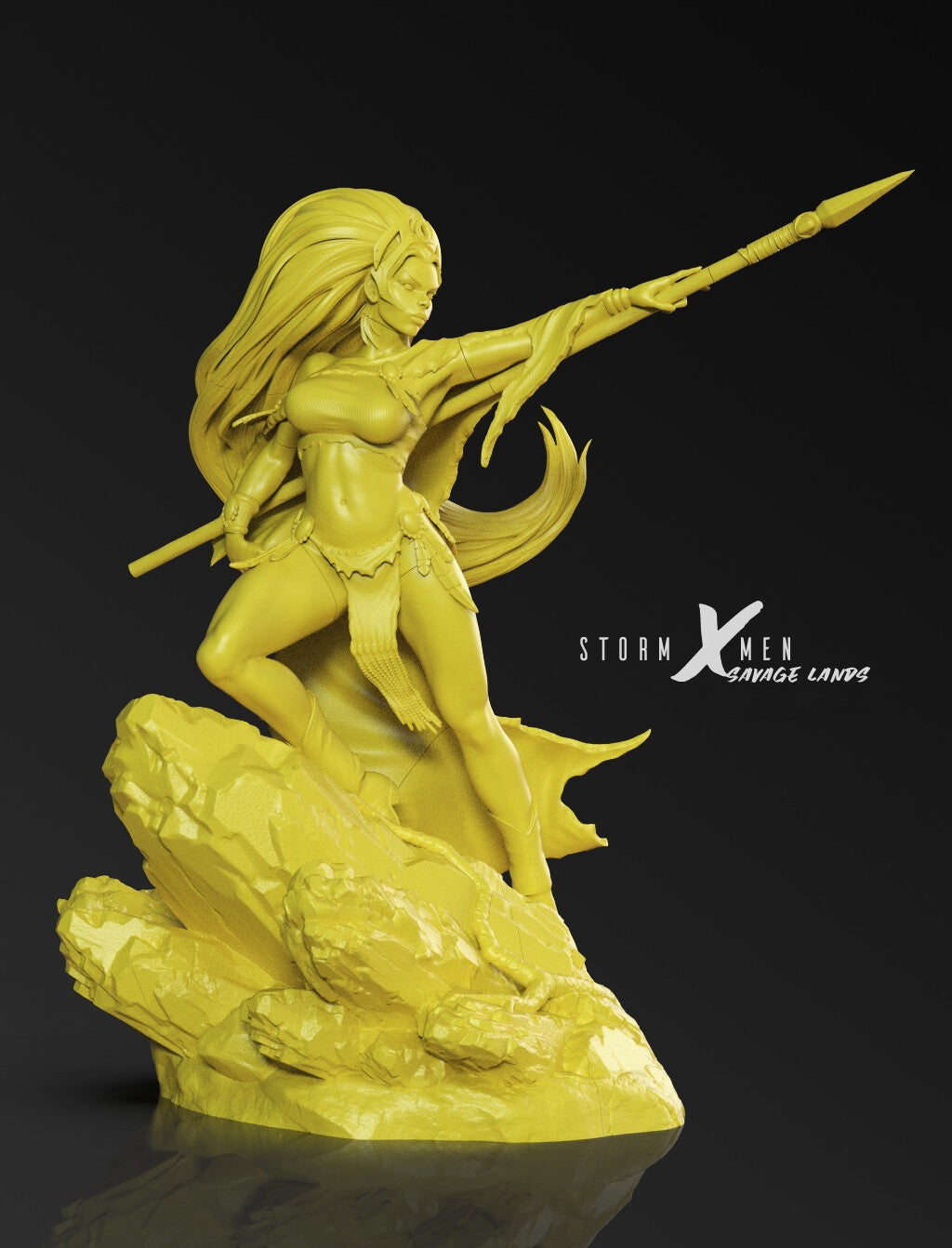 1382 Storm - Savage Lands - X-men - STL 3D Print Files