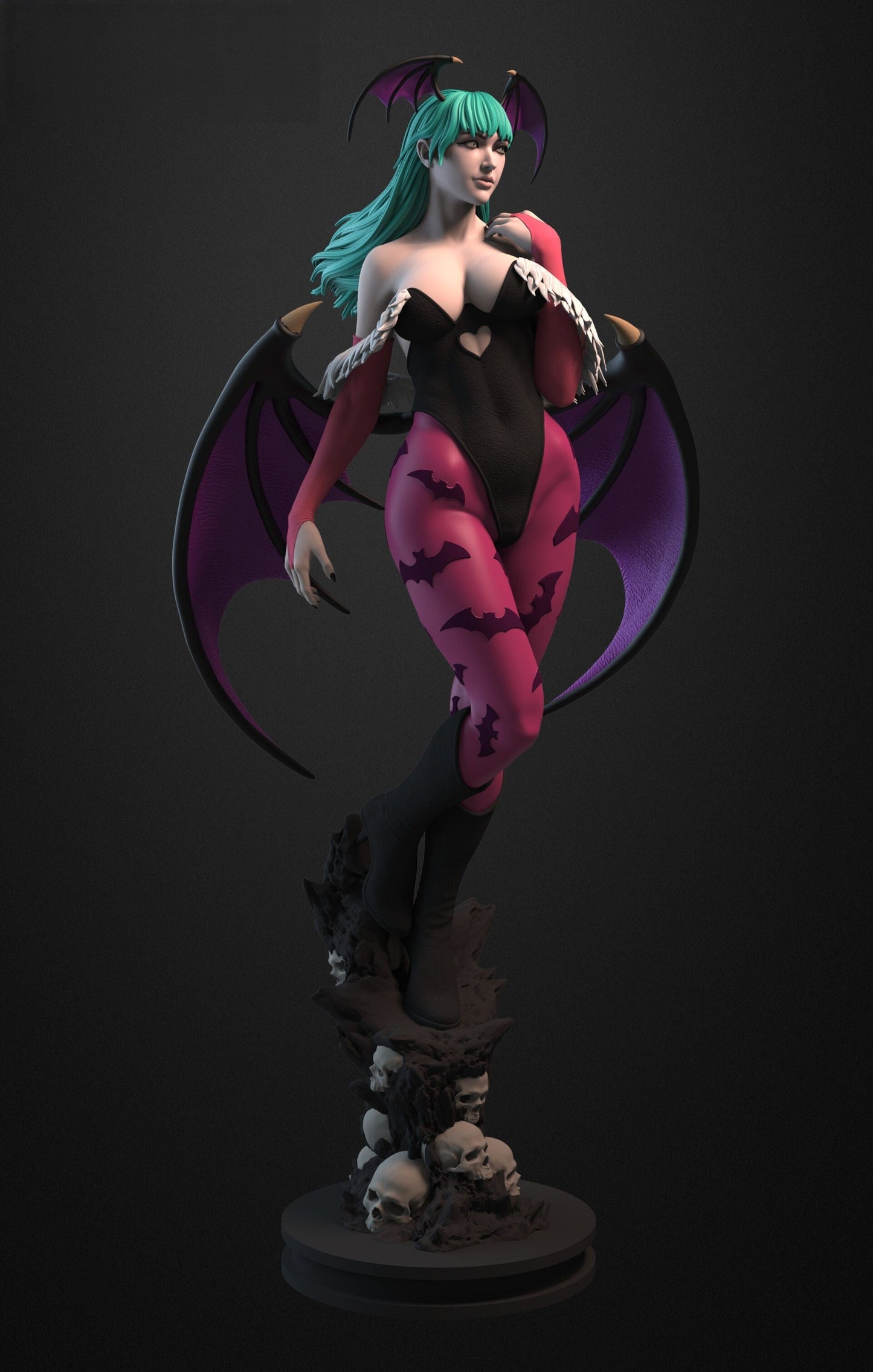 Morrigan Aensland NSFW -  Darkstalkers - STL 3D Print Files