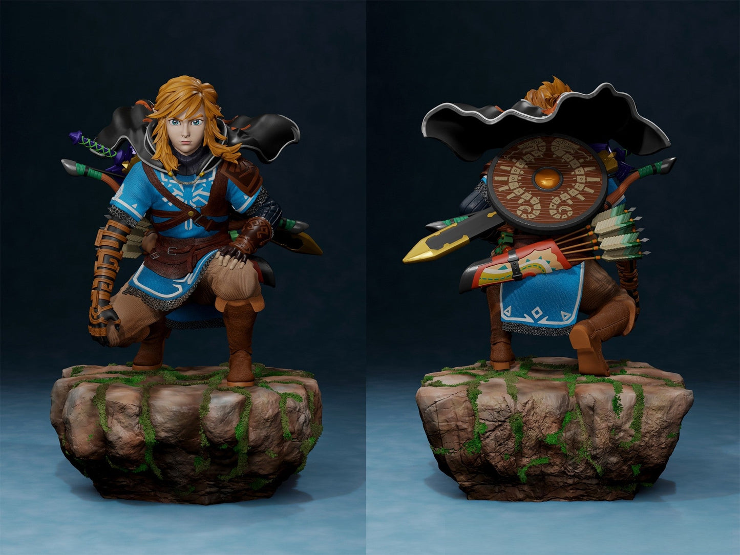 1531 Link - The Legend of Zelda - STL 3D Print Files