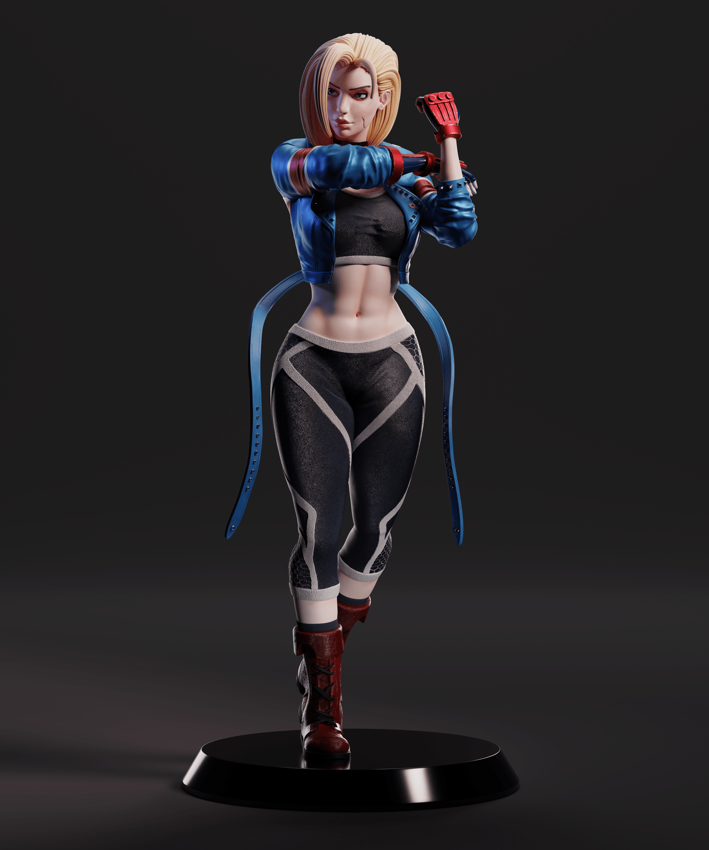 1616 Cammy - Street Fighter - STL 3D Print Files