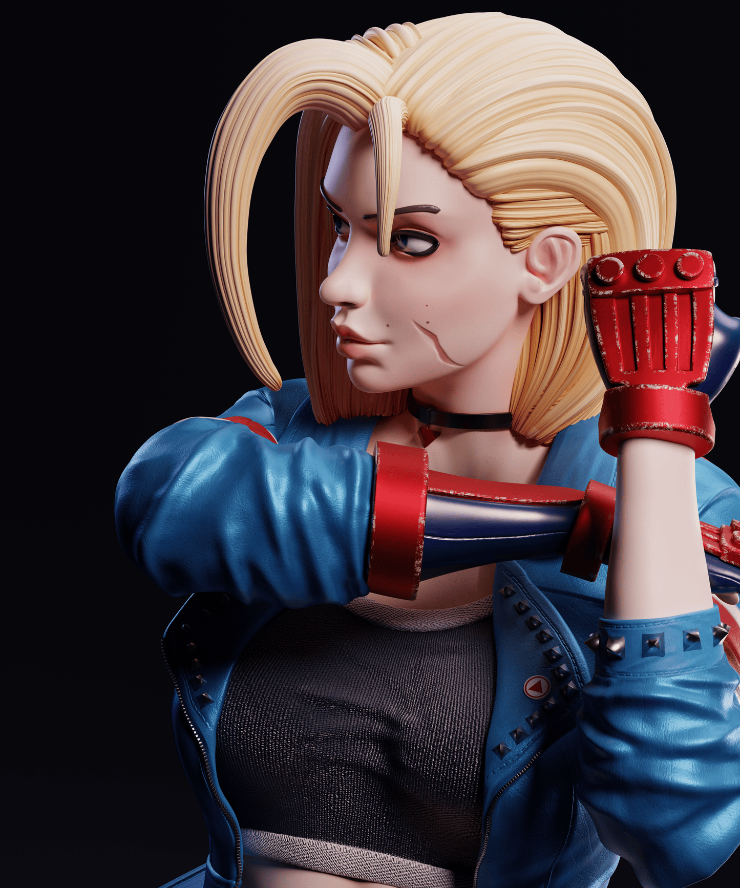 1616 Cammy - Street Fighter - STL 3D Print Files