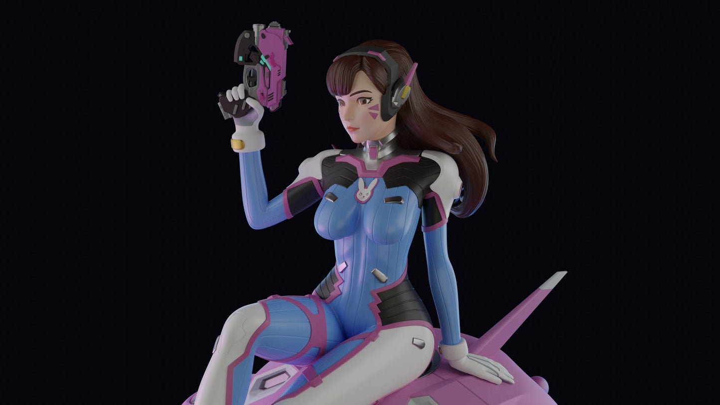 D.Va NSFW - Overwatch  - STL 3D Print Files