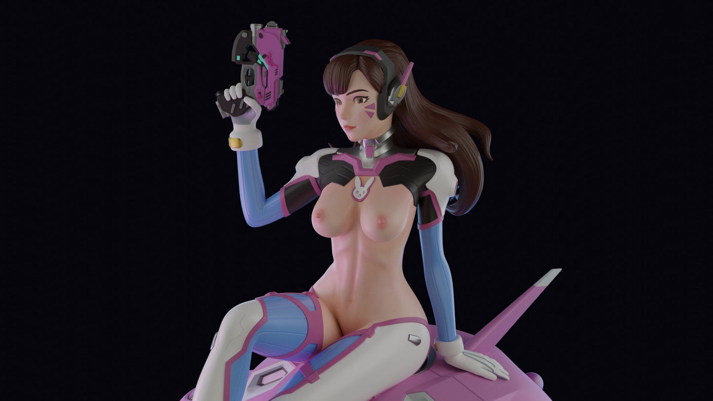 D.Va NSFW - Overwatch  - STL 3D Print Files