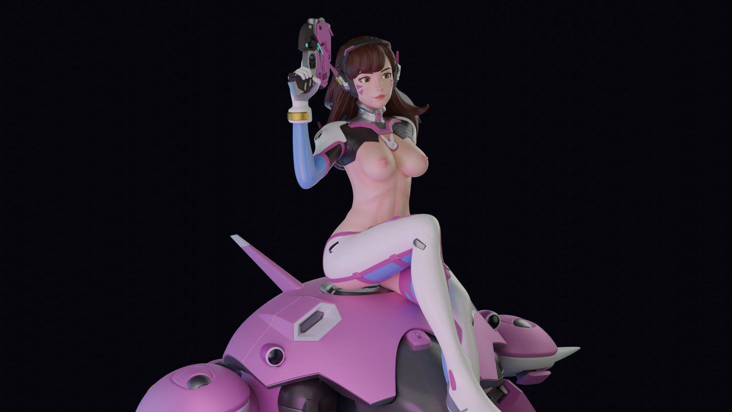 D.Va NSFW - Overwatch  - STL 3D Print Files