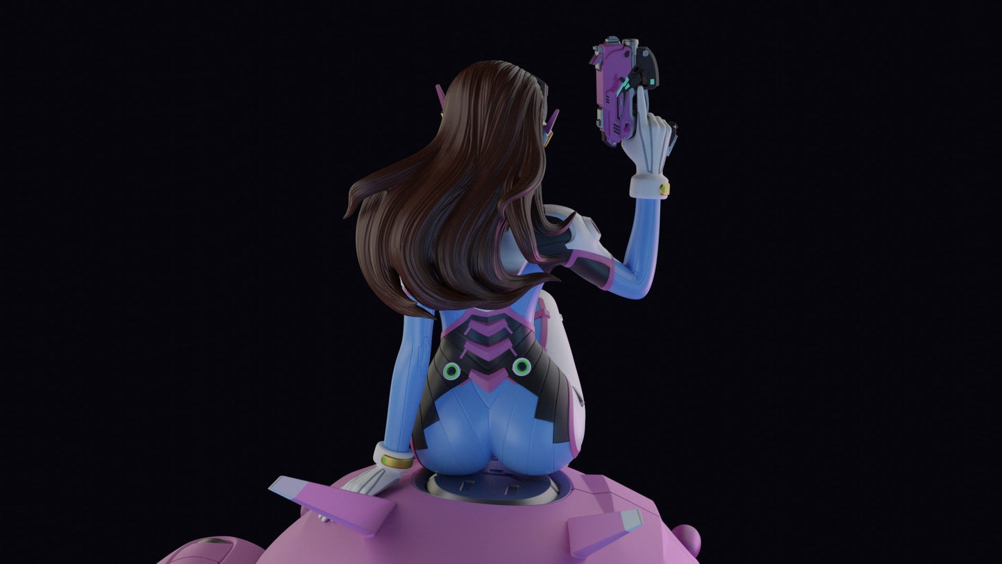 D.Va NSFW - Overwatch  - STL 3D Print Files