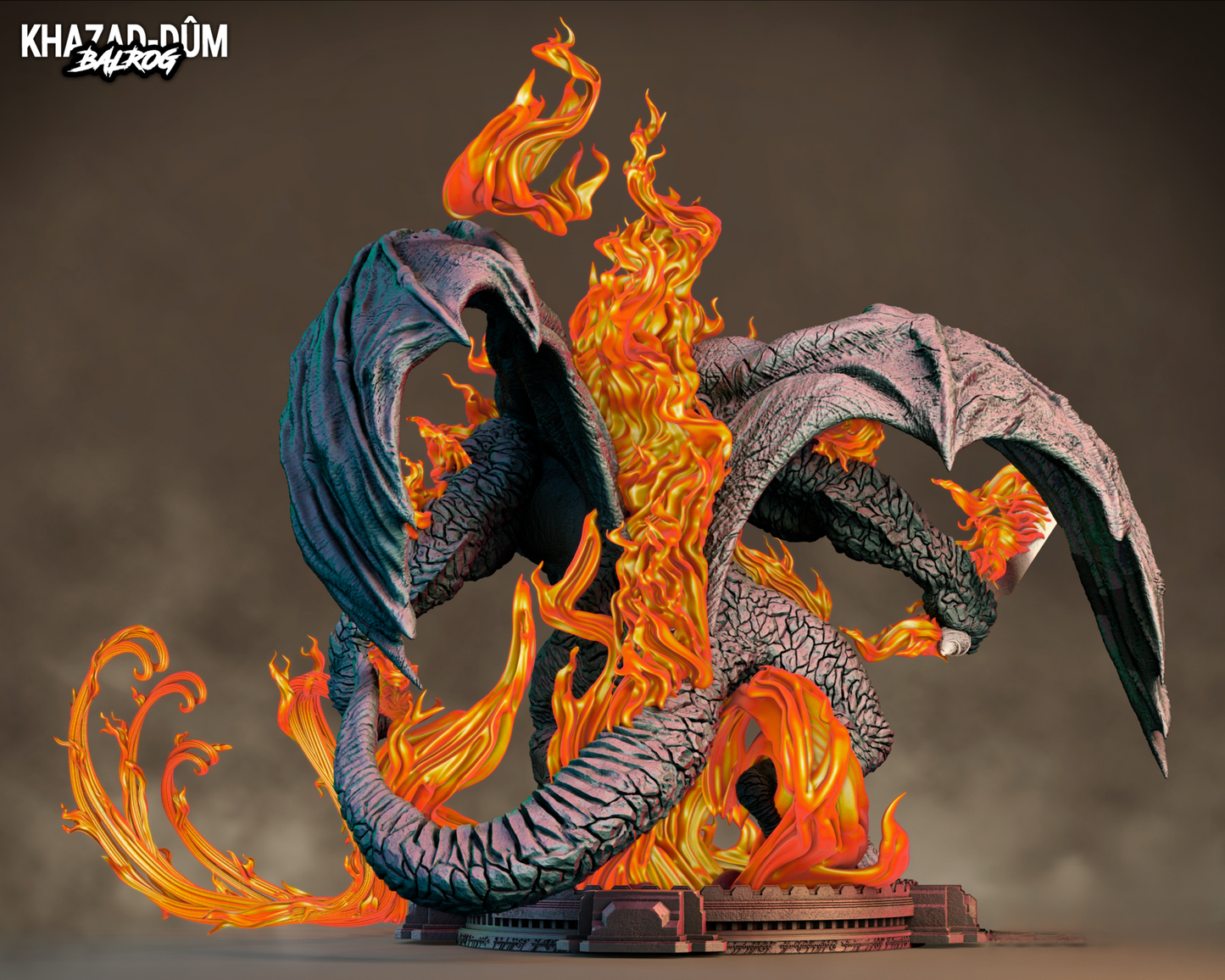 Balrog - The Lord of the Rings  - STL 3D Print Files