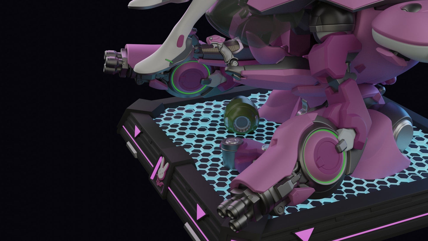 D.Va NSFW - Overwatch  - STL 3D Print Files